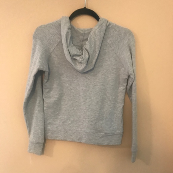 American Rag Grey Sequined Hoodie - Picture 2 of 2